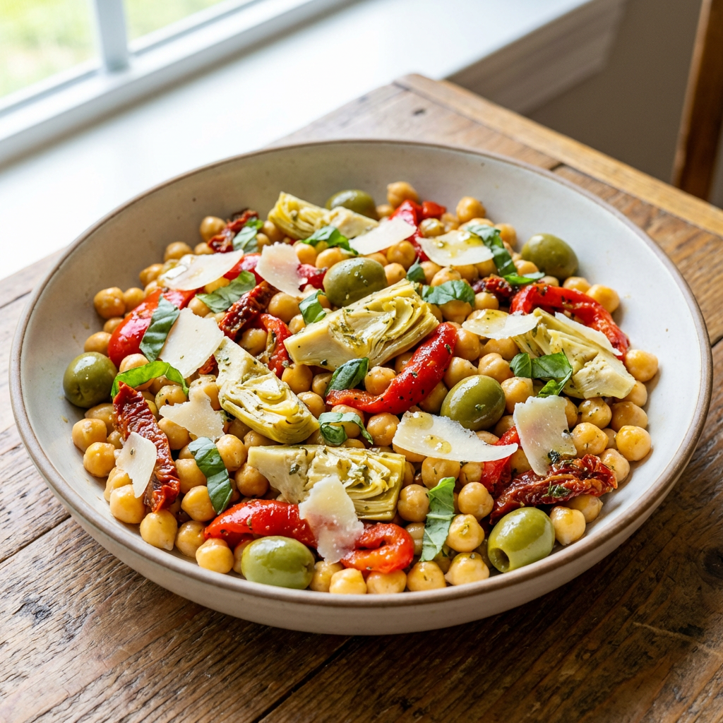 Antipasto Chickpea Salad