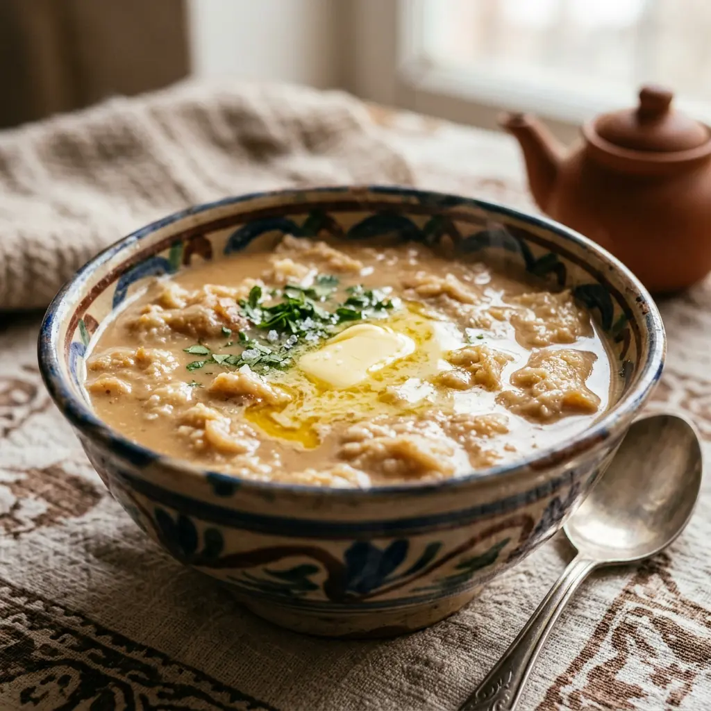 Buttered Lentil Soup