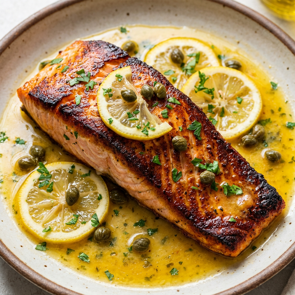 Lemon Caper Salmon